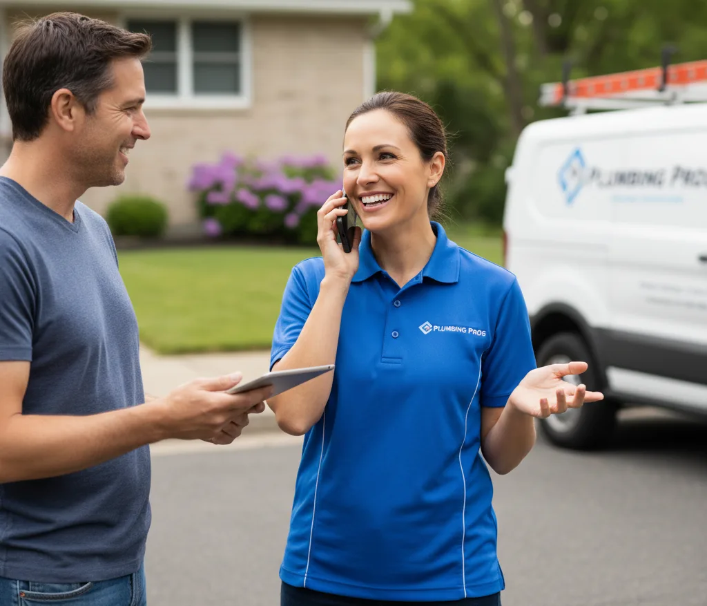 Grant Plumbing customer support in Sturtevant